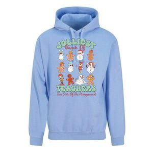 Jolliest Bunch Of Teachers This Side Of The Playground Xmas Unisex Surf Hoodie