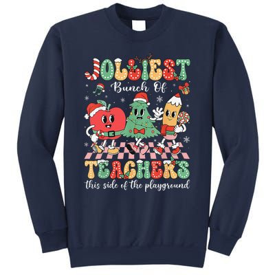 Jolliest Bunch Of Teachers This Side Of The Playground Xmas Sweatshirt