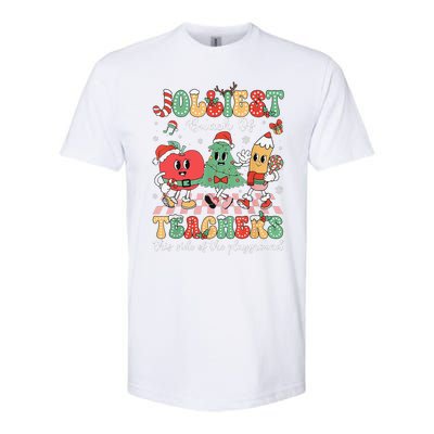 Jolliest Bunch Of Teachers This Side Of The Playground Xmas Softstyle CVC T-Shirt