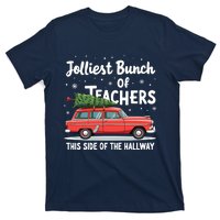 Jolliest Bunch Of Teachers This Side Of The Hallway Xmas Pj T-Shirt