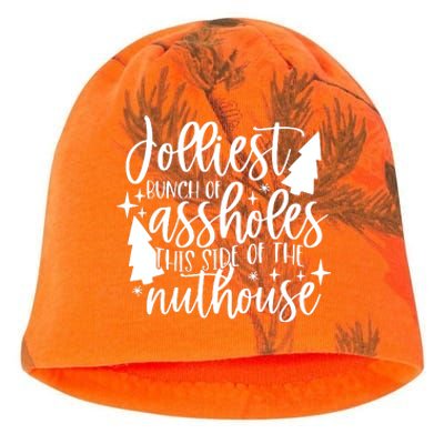 Jolliest Bunch Of Assholes This Side Of The Nuthouse Kati - Camo Knit Beanie