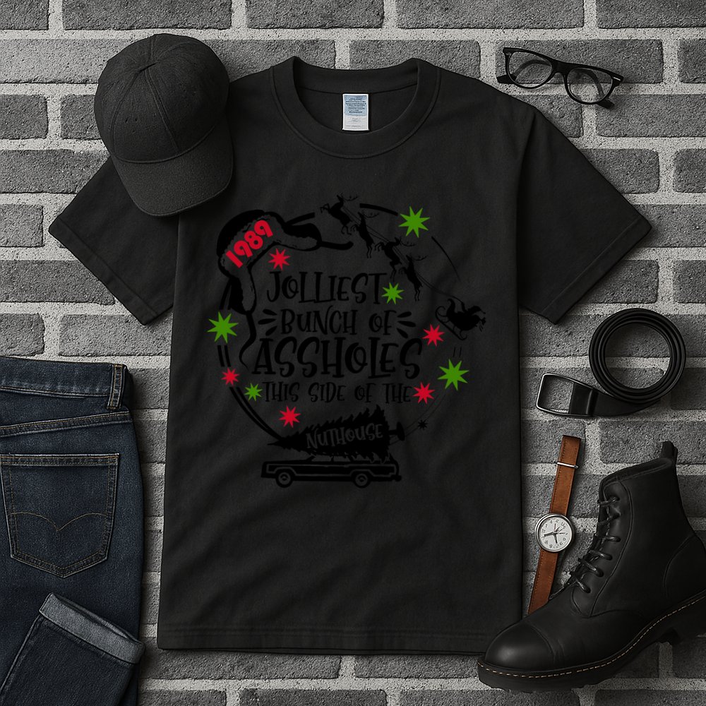 Jolliest Bunch Of Assholes Jolliest Bunch Of Christmas Vacation Classic Tall T-Shirt