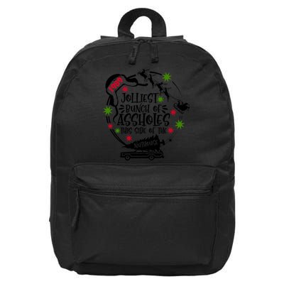 Jolliest Bunch Of Assholes Jolliest Bunch Of Christmas Vacation Classic 16 in Basic Backpack