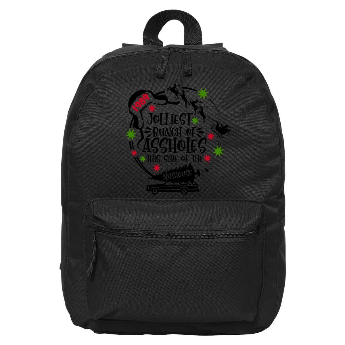 Jolliest Bunch Of Assholes Jolliest Bunch Of Christmas Vacation Classic 16 in Basic Backpack