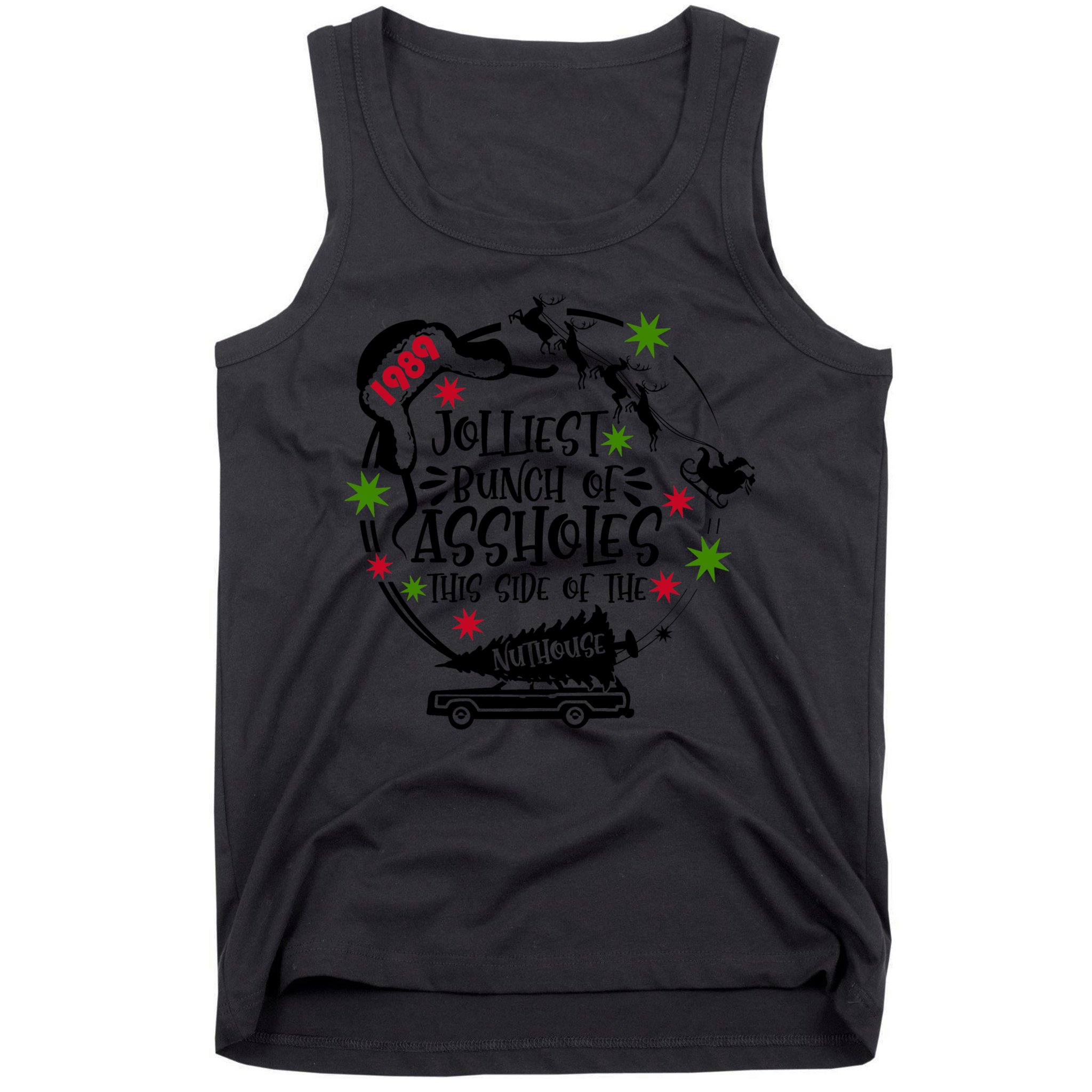 Jolliest Bunch Of Assholes Jolliest Bunch Of Christmas Vacation Classic Tank Top