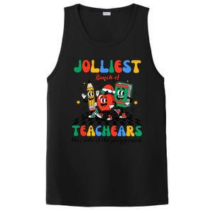 Jolliest Bunch Of Teachers This Side Of The Playground Xmas PosiCharge Competitor Tank