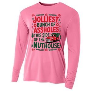 Jolliest Bunch Of Assholes This Side Of The Nut House Cooling Performance Long Sleeve Crew