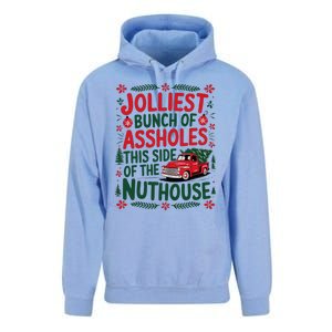 Jolliest Bunch Of Assholes This Side Of The Nut House Unisex Surf Hoodie