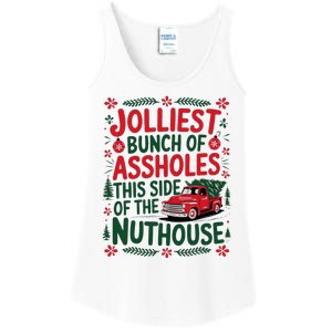 Jolliest Bunch Of Assholes This Side Of The Nut House Ladies Essential Tank