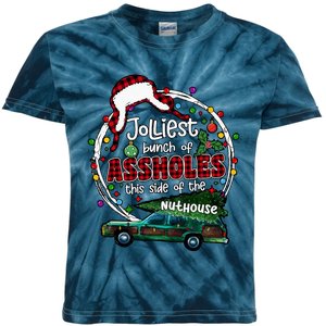 Jolliest Bunch Of Assholes This Side Of The Nut House Kids Tie-Dye T-Shirt