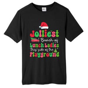 Jolliest Bunch Of Lunch Ladies Of Playground Xmas Colorful Tall Fusion ChromaSoft Performance T-Shirt