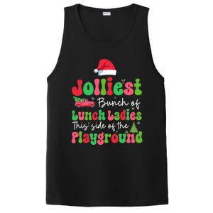 Jolliest Bunch Of Lunch Ladies Of Playground Xmas Colorful PosiCharge Competitor Tank