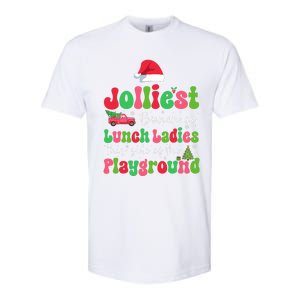 Jolliest Bunch Of Lunch Ladies Of Playground Xmas Colorful Softstyle CVC T-Shirt