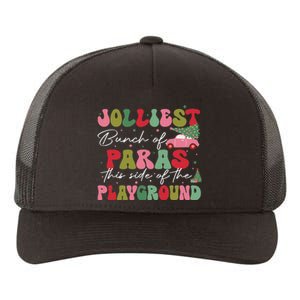 Jolliest Bunch Of Paras This Side Of The Playground Xmas Yupoong Adult 5-Panel Trucker Hat