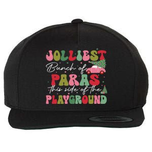 Jolliest Bunch Of Paras This Side Of The Playground Xmas Wool Snapback Cap