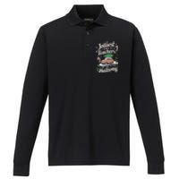 Jolliest Bunch Of Teachers This Side Of The Hallway Xmas Performance Long Sleeve Polo