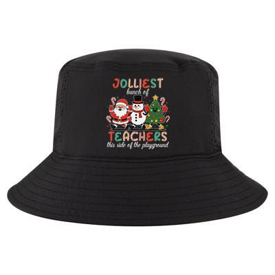 Jolliest Bunch Of Teachers This Side Of The Playground Xmas Cool Comfort Performance Bucket Hat