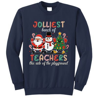 Jolliest Bunch Of Teachers This Side Of The Playground Xmas Sweatshirt