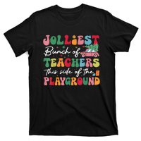 Jolliest Bunch Of Teachers This Side Of The Playground Xmas T-Shirt