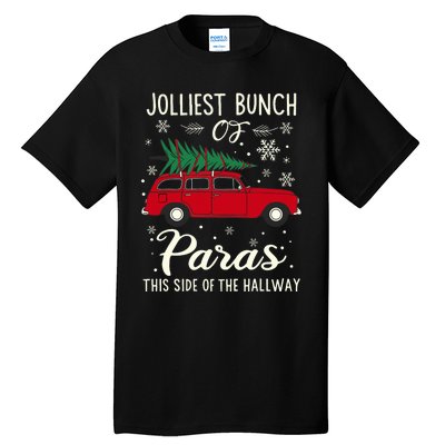 Jolliest Bunch Of Paras This Side Of The Hallway Xmas Tall T-Shirt