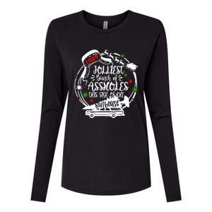 Jolliest Bunch Of Assholes This Side Of The Nut House Xmas  Womens Cotton Relaxed Long Sleeve T-Shirt