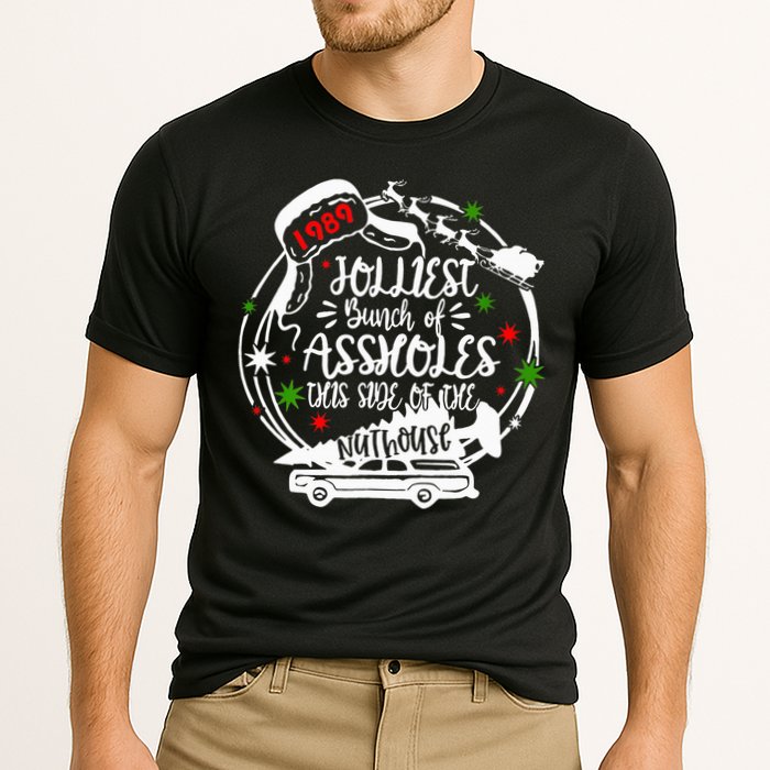 Jolliest Bunch Of Assholes This Side Of The Nut House Xmas  Cooling Performance Crew T-Shirt