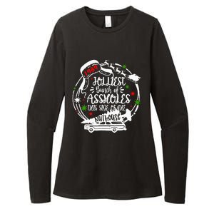 Jolliest Bunch Of Assholes This Side Of The Nut House Xmas  Womens CVC Long Sleeve Shirt