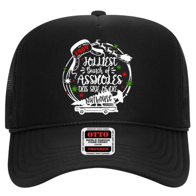 Jolliest Bunch Of Assholes This Side Of The Nut House Xmas  Trucker Hat