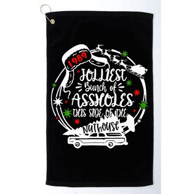 Jolliest Bunch Of Assholes This Side Of The Nut House Xmas  Golf Towel