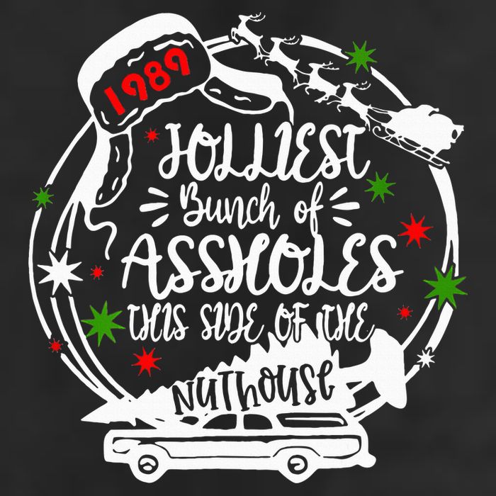 Jolliest Bunch Of Assholes This Side Of The Nut House Xmas  Golf Towel