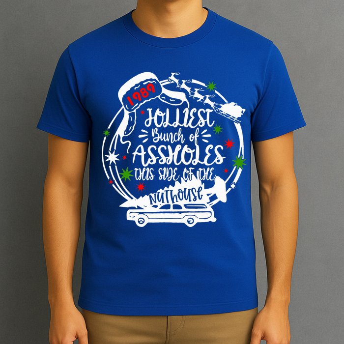 Jolliest Bunch Of Assholes This Side Of The Nut House Xmas  T-Shirt