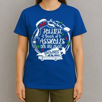 Jolliest Bunch Of Assholes This Side Of The Nut House Xmas  T-Shirt