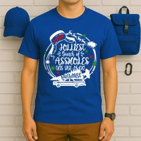 Jolliest Bunch Of Assholes This Side Of The Nut House Xmas  T-Shirt