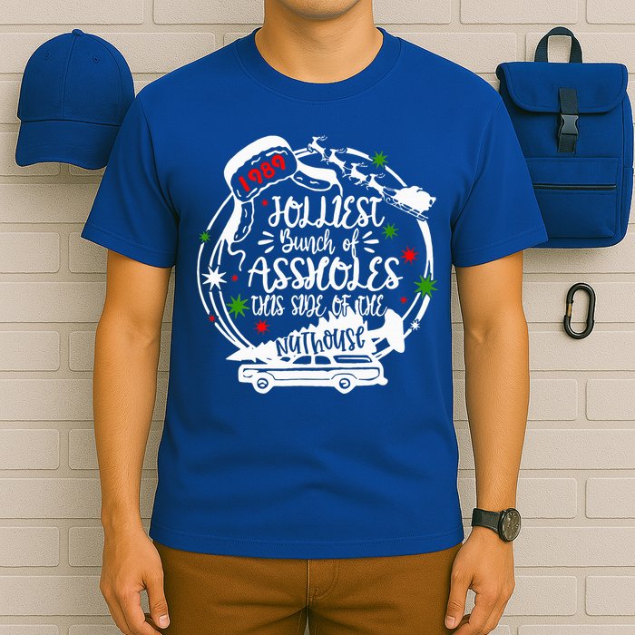 Jolliest Bunch Of Assholes This Side Of The Nut House Xmas  T-Shirt