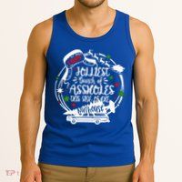 Jolliest Bunch Of Assholes This Side Of The Nut House Xmas  Tank Top