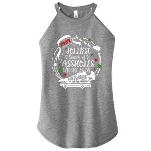 Jolliest Bunch Of Assholes This Side Of The Nut House Xmas  Women's Perfect Tri Rocker Tank