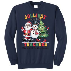 Jolliest Bunch Of Teachers This Side Of The Playground Xmas Sweatshirt