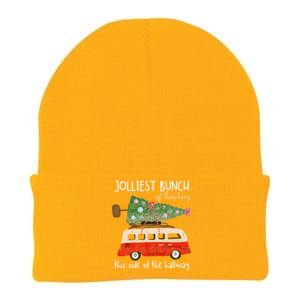 Jolliest Bunch Of Teachers This Side Of The Hallway Xmas Knit Cap Winter Beanie