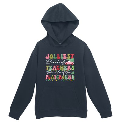 Jolliest Bunch Of Teachers This Side Of The Playground Teach Urban Pullover Hoodie