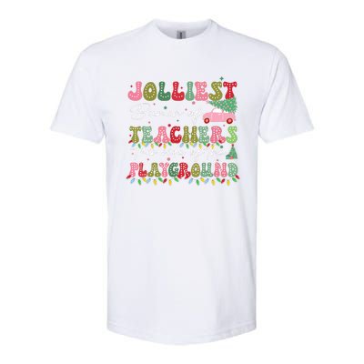 Jolliest Bunch Of Teachers This Side Of The Playground Teach Softstyle CVC T-Shirt