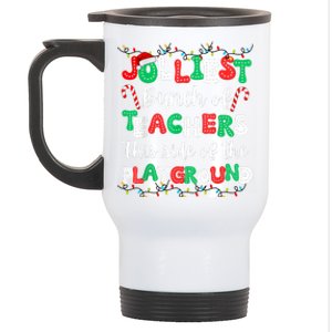 Jolliest Bunch Of Teachers This Side Of The Playground Stainless Steel Travel Mug