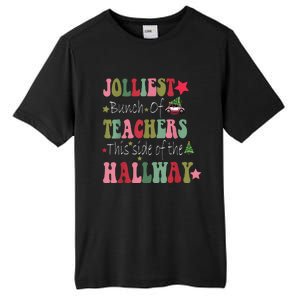 Jolliest Bunch Of Teachers This Side Of The Hallway Tall Fusion ChromaSoft Performance T-Shirt