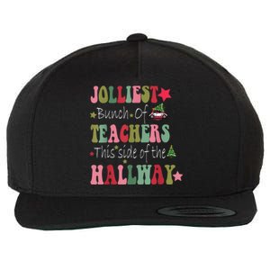 Jolliest Bunch Of Teachers This Side Of The Hallway Wool Snapback Cap