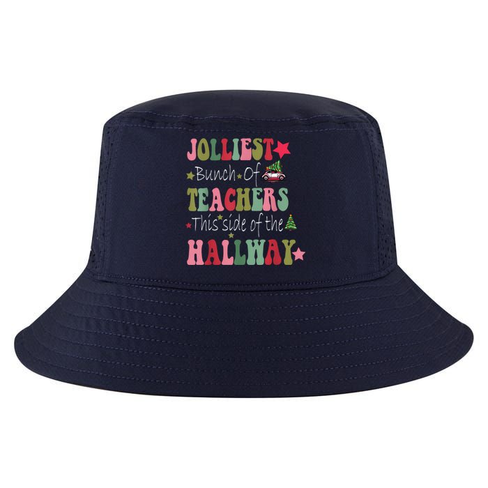 Jolliest Bunch Of Teachers This Side Of The Hallway Cool Comfort Performance Bucket Hat