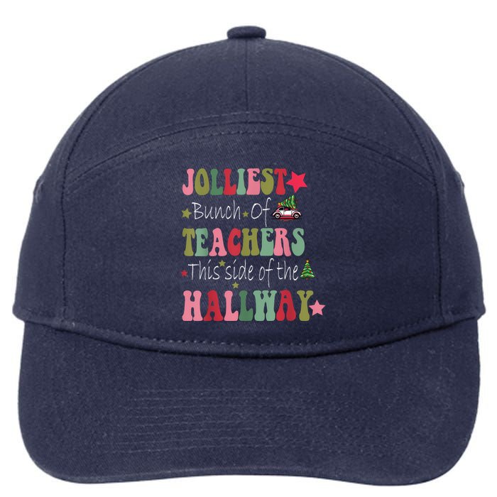 Jolliest Bunch Of Teachers This Side Of The Hallway 7-Panel Snapback Hat