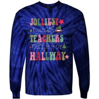 Jolliest Bunch Of Teachers This Side Of The Hallway Tie-Dye Long Sleeve Shirt