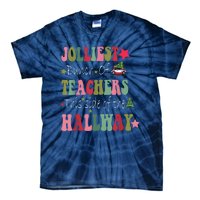 Jolliest Bunch Of Teachers This Side Of The Hallway Tie-Dye T-Shirt