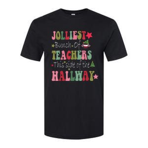 Jolliest Bunch Of Teachers This Side Of The Hallway Softstyle CVC T-Shirt