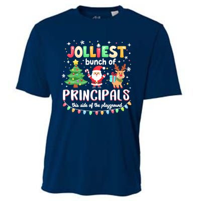 Jolliest Bunch Of Principals This Side Of The Playground Cooling Performance Crew T-Shirt