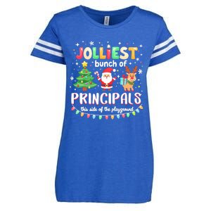 Jolliest Bunch Of Principals This Side Of The Playground Enza Ladies Jersey Football T-Shirt